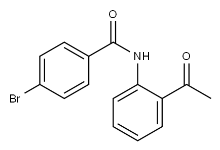 N-(2-acetylphenyl)-4-bromobenzamide