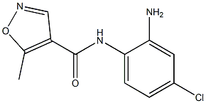 N-(2-amino-4-chlorophenyl)-5-methylisoxazole-4-carboxamide