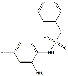 N-(2-amino-4-fluorophenyl)-1-phenylmethanesulfonamide