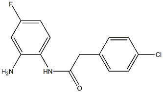 N-(2-amino-4-fluorophenyl)-2-(4-chlorophenyl)acetamide