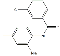 N-(2-amino-4-fluorophenyl)-3-chlorobenzamide