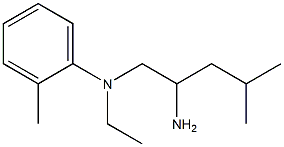 N-(2-amino-4-methylpentyl)-N-ethyl-2-methylaniline