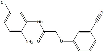 N-(2-amino-5-chlorophenyl)-2-(3-cyanophenoxy)acetamide