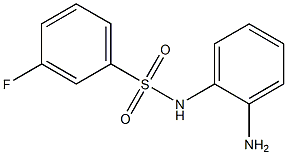 N-(2-aminophenyl)-3-fluorobenzenesulfonamide