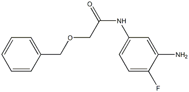 N-(3-amino-4-fluorophenyl)-2-(benzyloxy)acetamide