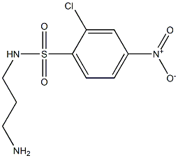 N-(3-aminopropyl)-2-chloro-4-nitrobenzene-1-sulfonamide