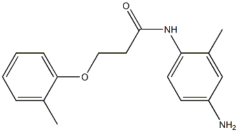 N-(4-amino-2-methylphenyl)-3-(2-methylphenoxy)propanamide