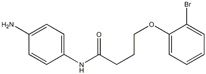 N-(4-aminophenyl)-4-(2-bromophenoxy)butanamide