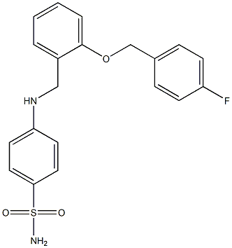 4-({2-[(4-fluorobenzyl)oxy]benzyl}amino)benzenesulfonamide