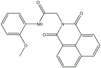 2-(1,3-dioxo-1H-benzo[de]isoquinolin-2(3H)-yl)-N-(2-methoxyphenyl)acetamide