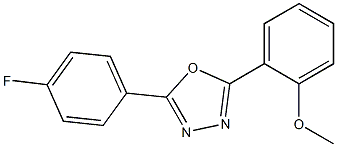 2-[5-(4-fluorophenyl)-1,3,4-oxadiazol-2-yl]phenyl methyl ether