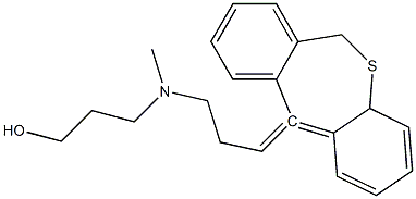 3-[(3-dibenzo[b,e]thiepin-11(6H)-ylidenepropyl)(methyl)amino]-1-propanol|