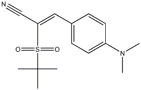 (Z)-2-(tert-butylsulfonyl)-3-[4-(dimethylamino)phenyl]-2-propenenitrile