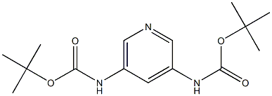 Di-tert-butyl pyridin-3,5-dicarbamate ,98%