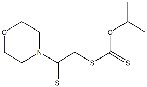 Dithiocarbonic acid O-isopropyl S-[2-morpholino-2-thioxoethyl] ester