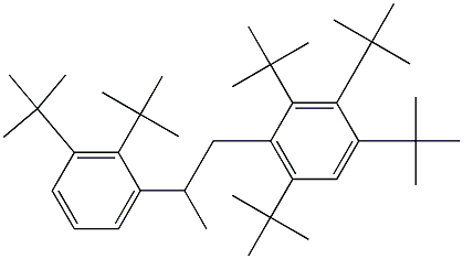 1-(2,3,4,6-Tetra-tert-butylphenyl)-2-(2,3-di-tert-butylphenyl)propane