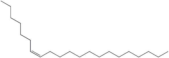 (7Z)-7-ヘニコセン 化学構造式