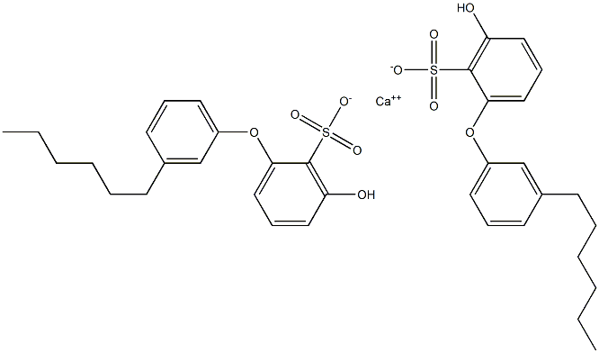 Bis(3-hydroxy-3'-hexyl[oxybisbenzene]-2-sulfonic acid)calcium salt