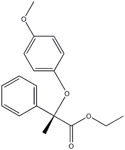 [S,(+)]-2-(p-Methoxyphenoxy)-2-phenylpropionic acid ethyl ester