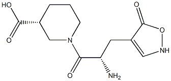 (3R)-1-[(S)-2-Amino-3-[(2,5-dihydro-5-oxoisoxazol)-4-yl]propanoyl]piperidine-3-carboxylic acid