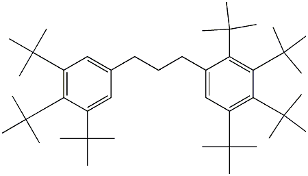 1-(2,3,4,5-Tetra-tert-butylphenyl)-3-(3,4,5-tri-tert-butylphenyl)propane