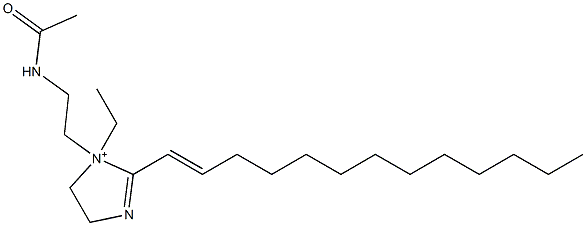 1-[2-(Acetylamino)ethyl]-1-ethyl-2-(1-tridecenyl)-2-imidazoline-1-ium
