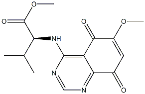 (2S)-2-[(5,8-Dihydro-6-methoxy-5,8-dioxoquinazolin)-4-ylamino]-3-methylbutyric acid methyl ester