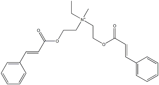 Bis[2-(cinnamoyloxy)ethyl](methyl)ethylaminium