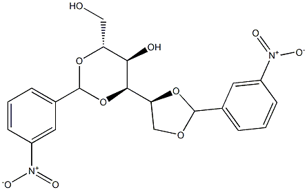 1-O,2-O:3-O,5-O-Bis(3-nitrobenzylidene)-D-glucitol