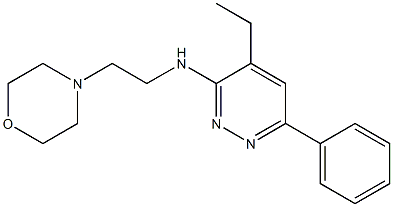 3-(2-Morpholinoethylamino)-4-ethyl-6-phenylpyridazine