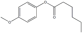 Hexanoic acid 4-methoxyphenyl ester