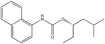 [S,(+)]-5-Methyl-3-hexanol N-(1-naphtyl)carbamate|