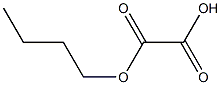 しゅう酸水素ブチル 化学構造式