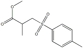 3-(p-Tolylsulfonyl)-2-methylpropanoic acid methyl ester