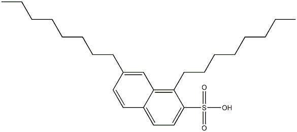 1,7-Dioctyl-2-naphthalenesulfonic acid