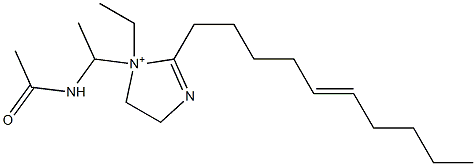 1-[1-(Acetylamino)ethyl]-2-(5-decenyl)-1-ethyl-2-imidazoline-1-ium