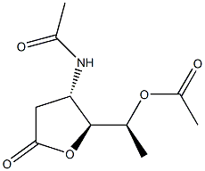 (4S,5S)-4-(Acetylamino)-5-[(S)-1-acetoxyethyl]-4,5-dihydrofuran-2(3H)-one