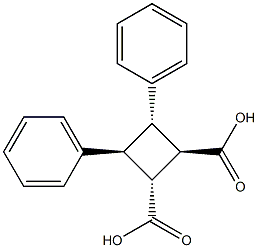(1R,2R,3S,4S)-3,4-Diphenyl-1,2-cyclobutanedicarboxylic acid
