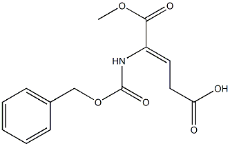 (Z)-2-[(Benzyloxycarbonyl)amino]-2-pentenedioic acid 1-methyl ester