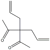 3,3-ジアリル-2,4-ペンタンジオン 化学構造式
