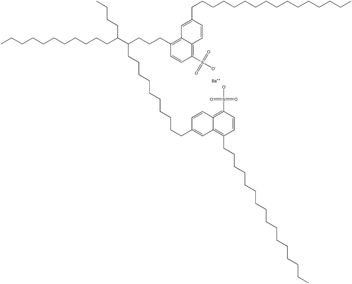 Bis(4,6-dihexadecyl-1-naphthalenesulfonic acid)barium salt