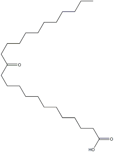 13-オキソテトラコサン酸 化学構造式