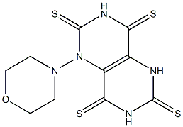 2,4,6,8-Tetrakisthiomorpholinopyrimido[5,4-d]pyrimidine