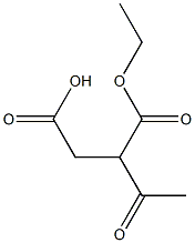 2-アセチルこはく酸1-エチル 化学構造式
