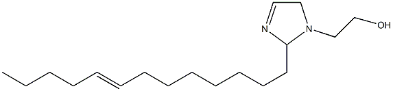 2-(8-Tridecenyl)-3-imidazoline-1-ethanol Structure