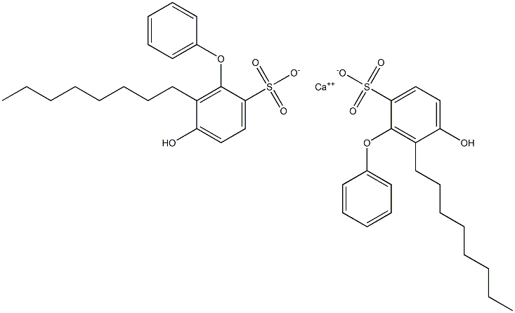Bis(5-hydroxy-6-octyl[oxybisbenzene]-2-sulfonic acid)calcium salt