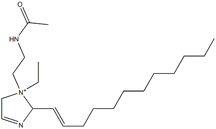 1-[2-(Acetylamino)ethyl]-2-(1-dodecenyl)-1-ethyl-3-imidazoline-1-ium