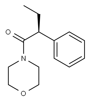 (+)-4-[(S)-2-Phenylbutyryl]morpholine Structure