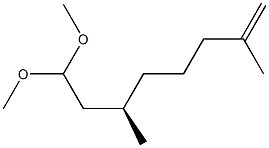 [R,(+)]-3,7-Dimethyl-7-octenal dimethyl acetal