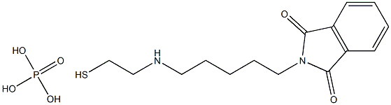 2-[5-(1,3-Dioxo-2,3-dihydro-1H-isoindol-2-yl)pentylamino]ethanethiol phosphate